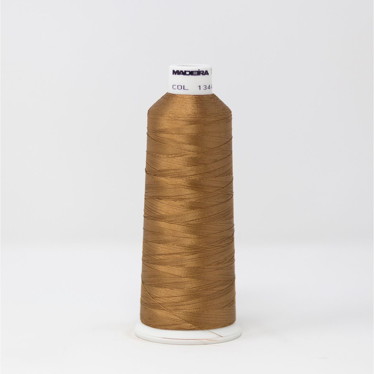 Madeira Classic Rayon 910-1344 Camel #40 embroidery thread 5,500-yard cone