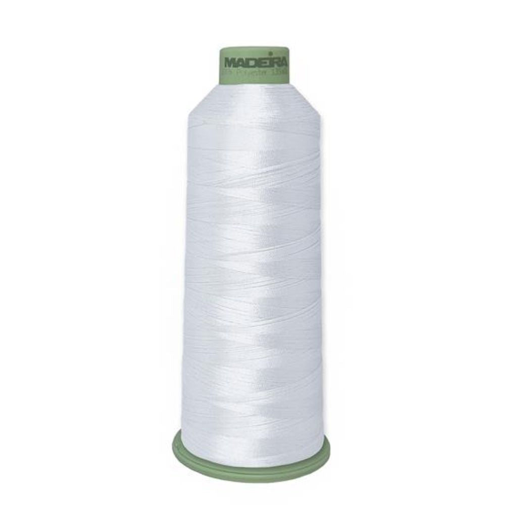 Madeira Embroidery Thread 918-1802 MADEIRA SNOW WHITE #40 WEIGHT