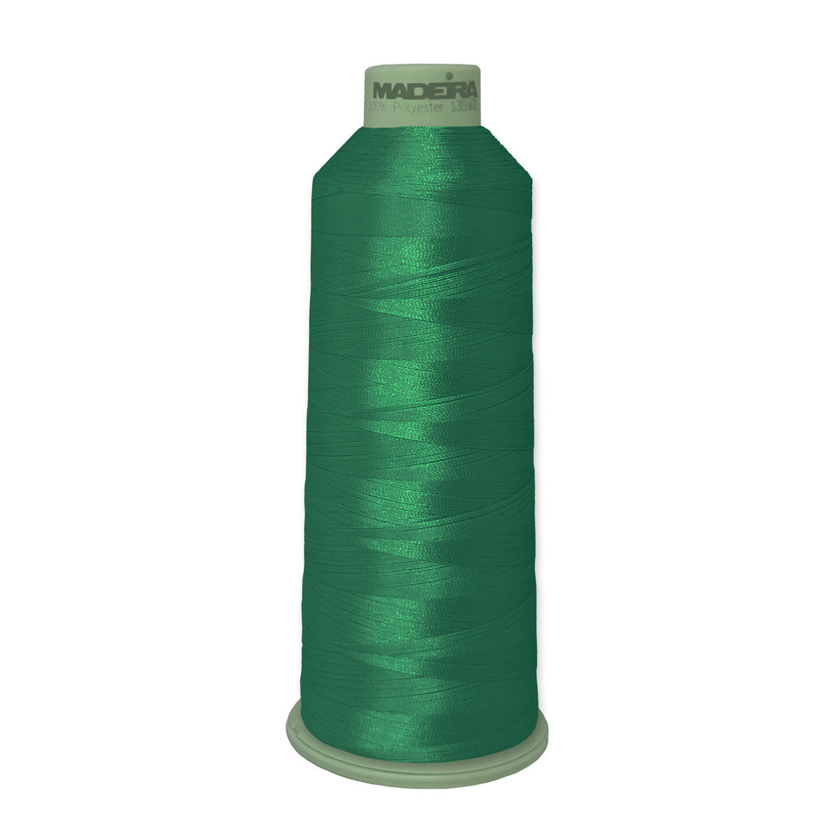 Madeira Polyneon 918-1851 Cadmium Green #40 polyester embroidery thread, 5,500-yard cone