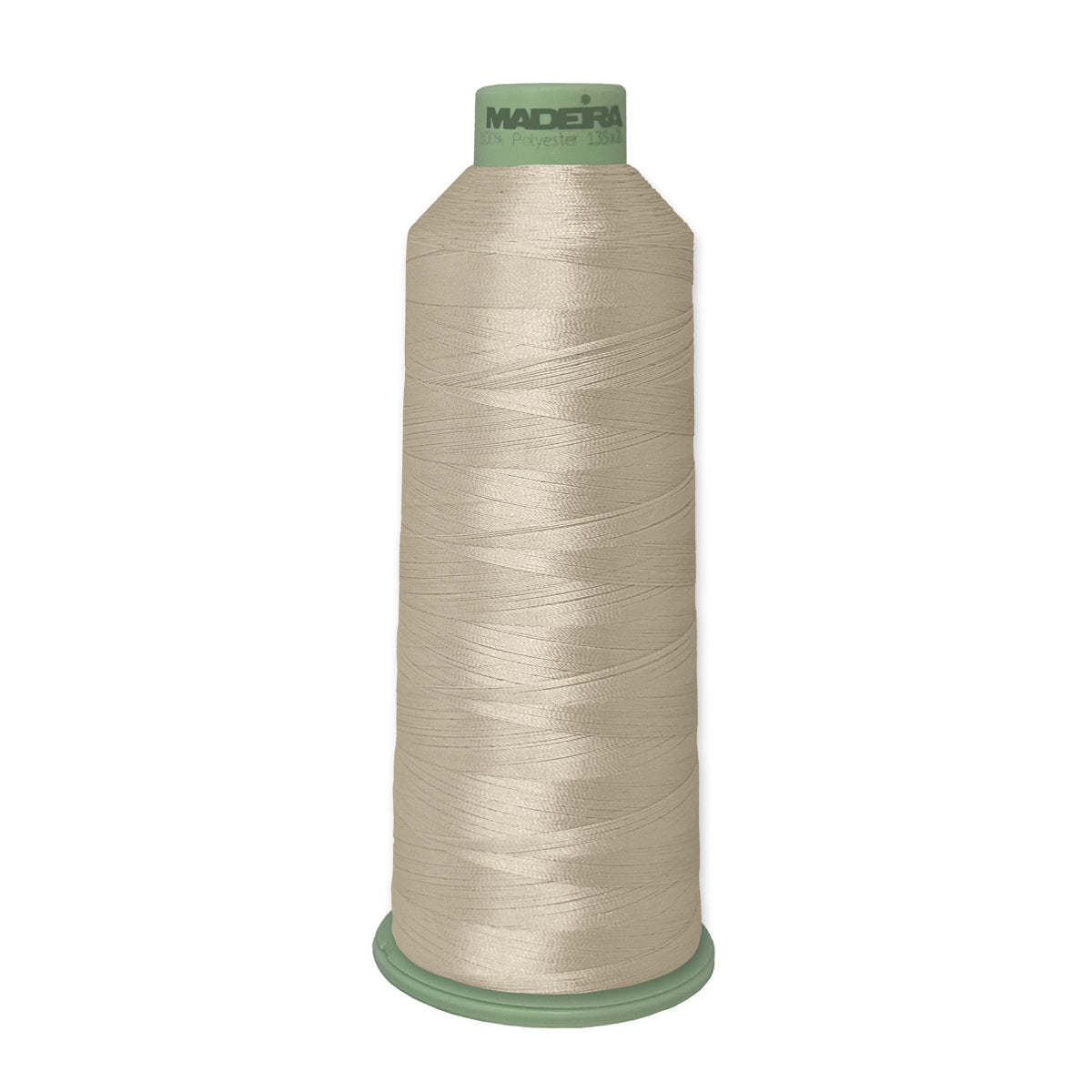 Madeira Polyneon 918-1938 Doe Skin #40 polyester embroidery thread, 5,500-yard cone