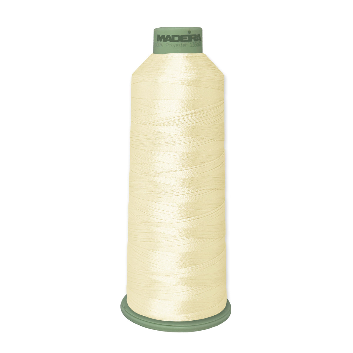 Madeira Polyneon 918-1949 Ivory #40 polyester embroidery thread 5,500 yard cone