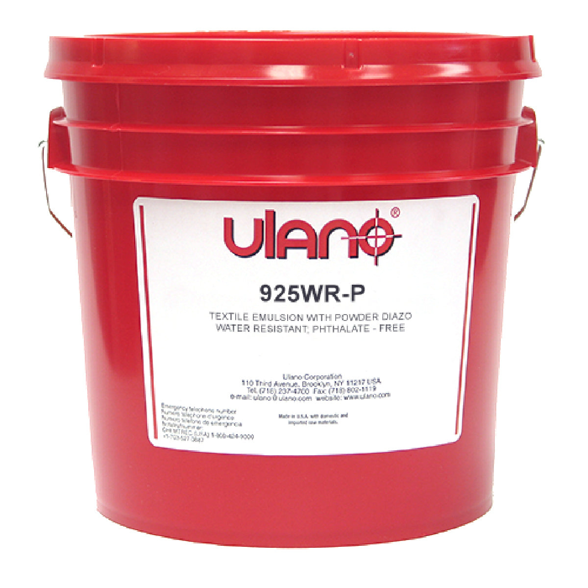 Ulano 925WR-P water-resistant diazo screen printing emulsion – one gallon