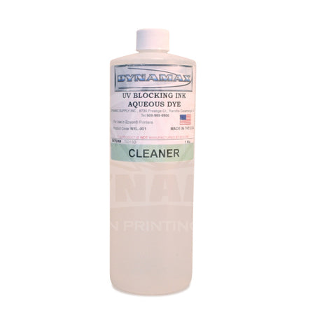 Uv Blocking Ink Aqueous Dye Cleaner - Liter