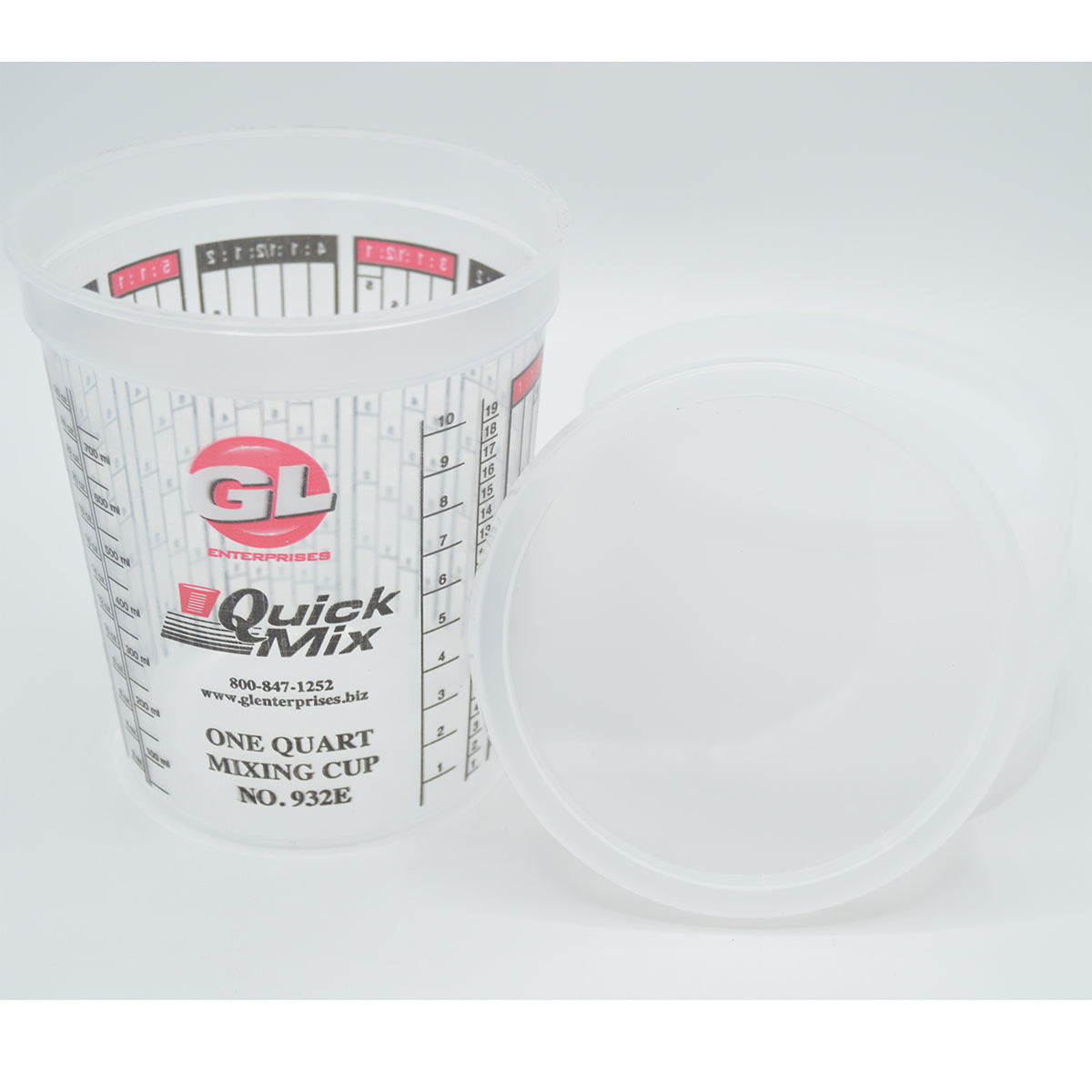 32 OZ MIXING CUP & LID