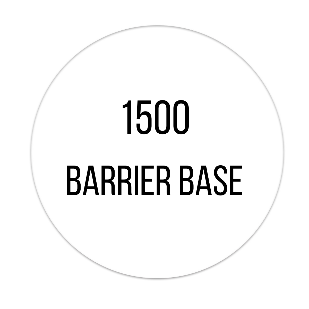 Union Ink PLHE1500EF Barrier Base-Plastisol Ink- Used to prevent dye migration on poly or poly blend fabrics
