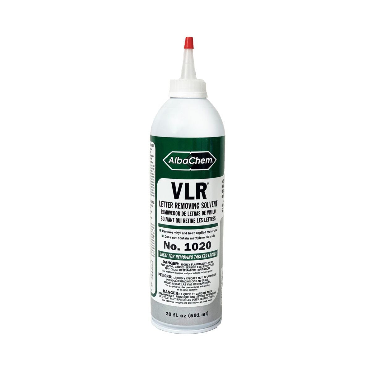 Albachem 1020 VLR Vinyl Letter Remover Solvent aerosol can