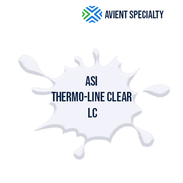 ASI Thermo-Line Clear LC high viscosity plastisol clear for high density printing, flock adhesion and overprint screen printing applications