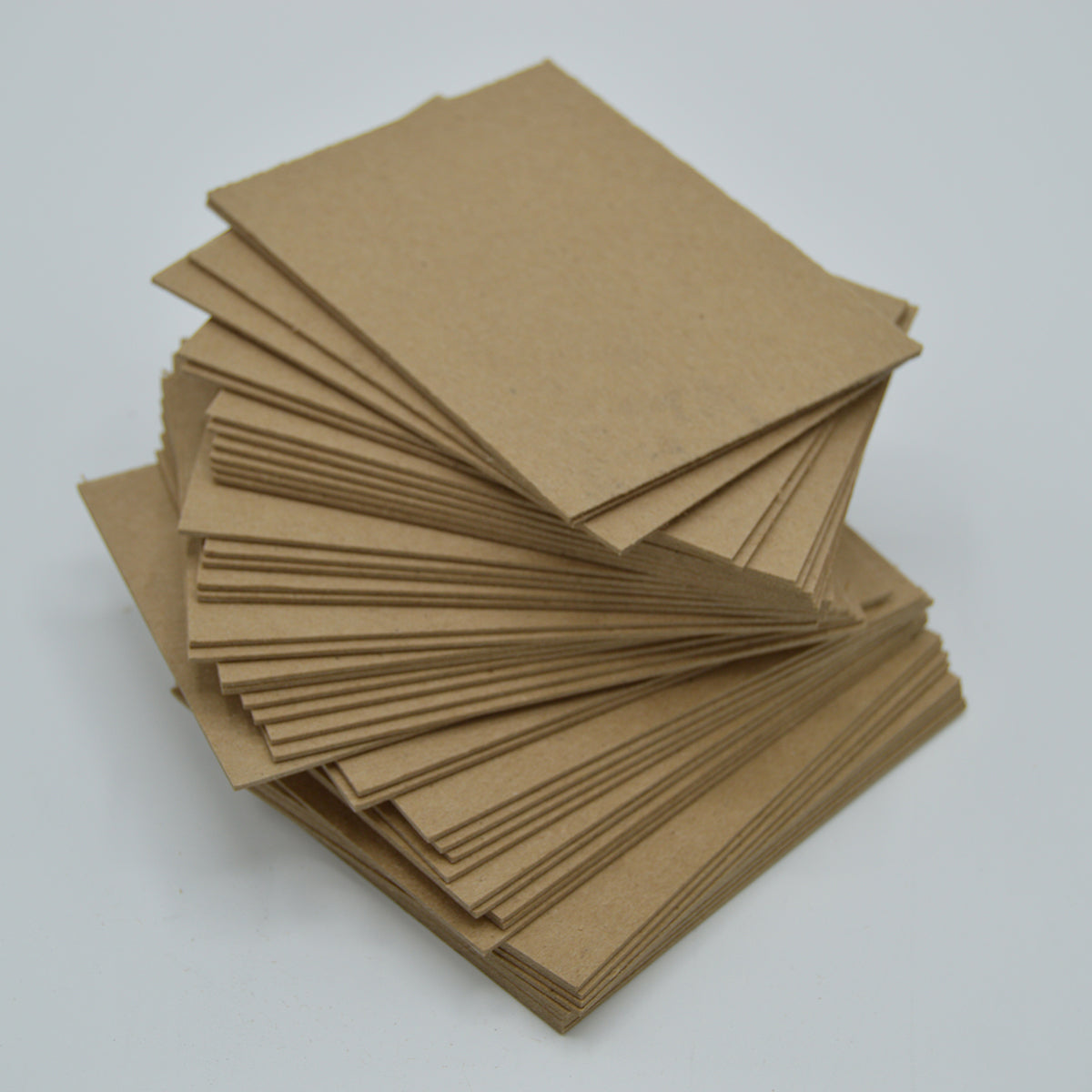 3 x 4 inch .046 thick chipboard ink cards for screen printing – 500 per box