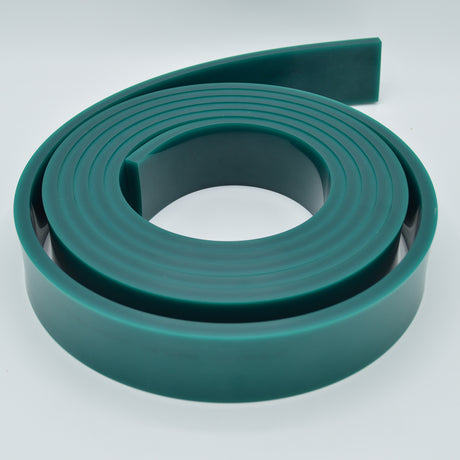 80 Duro Screen Printing Squeegee Rubber 144 Inch Roll for Fine Detail Printing