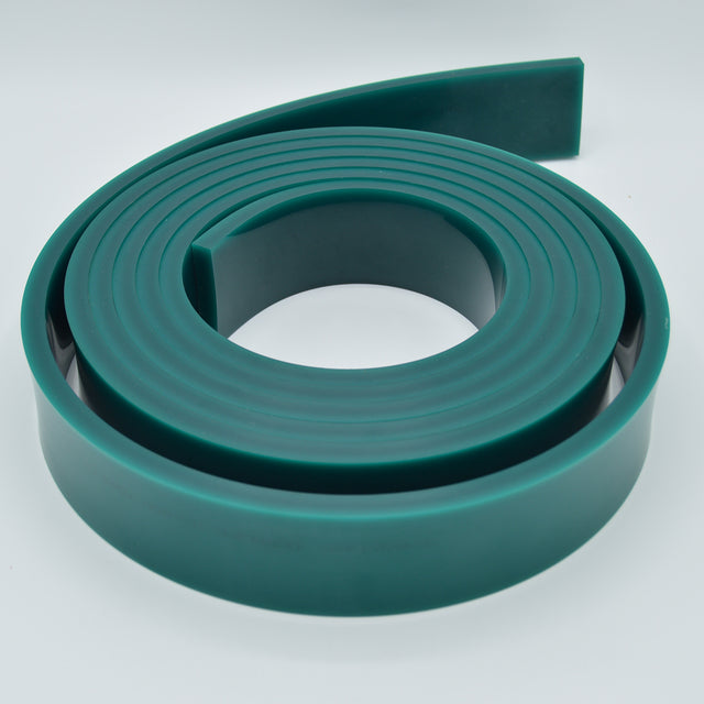 80 Duro Screen Printing Squeegee Rubber 144 Inch Roll for Fine Detail Printing