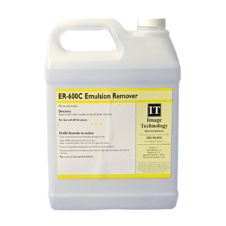 Image Technology ER/600 Emulsion Remover for screen printing screen reclamation.