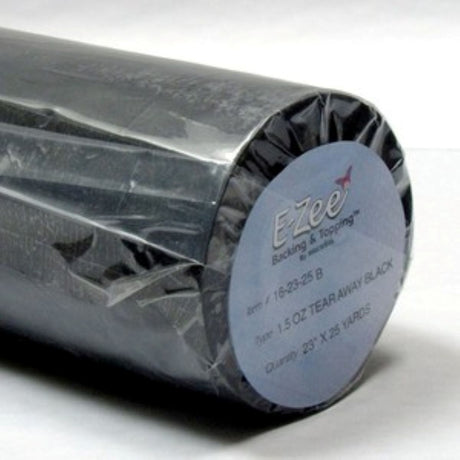 Madeira E-ZEE Tear 1.5 Ounce Black Tear Away Embroidery Stabilizer Roll for Embroidery Applications