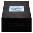 Madeira E-ZEE Cut Just Right 2.5 Ounce Black Cut Away Embroidery Stabilizer Precut Sheet Pack for Embroidery Applications