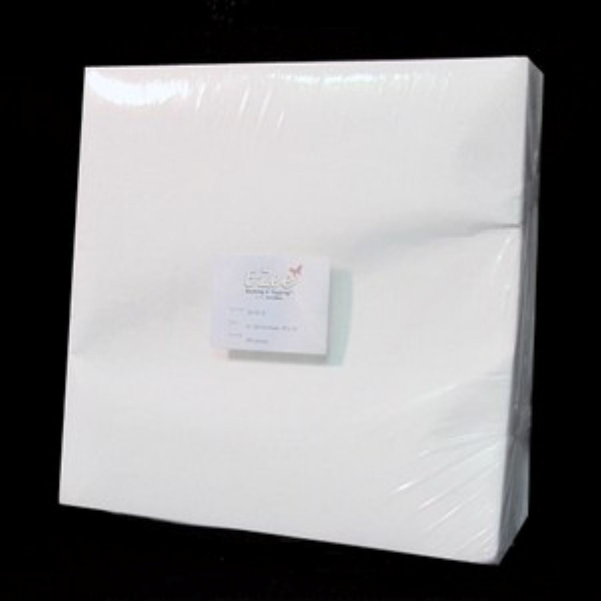 E-ZEE Cut Spr Heavyweight Plus white embroidery backing, 3.1 oz, 7.5 x 8 inches, 250-pack
