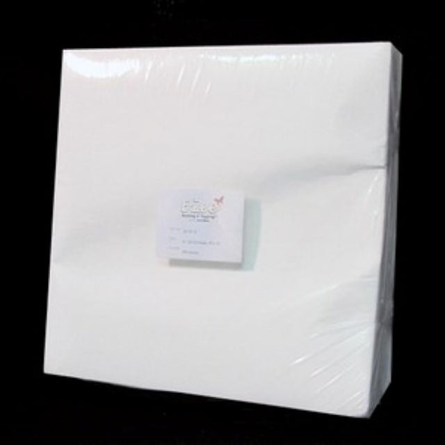 E-ZEE Cut Spr Heavyweight Plus white embroidery backing, 3.1 oz, 7.5 x 8 inches, 250-pack
