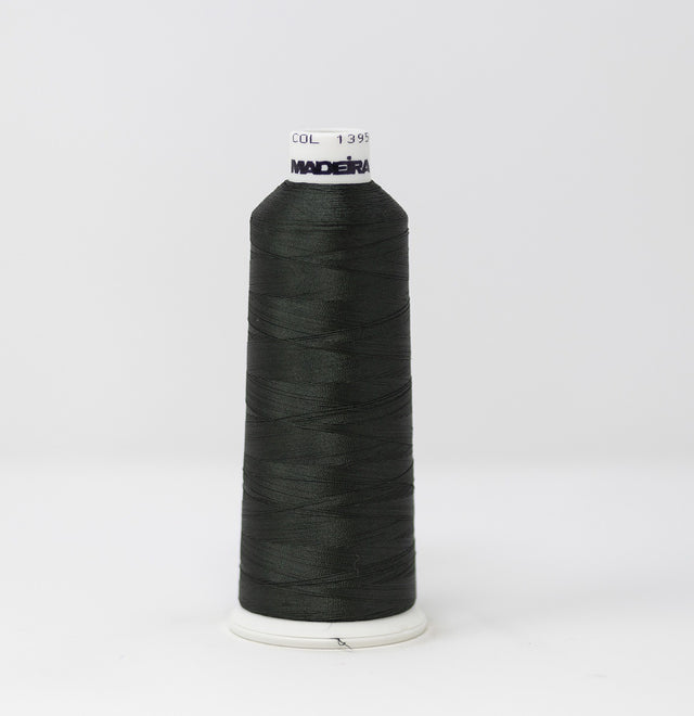 Madeira Classic Rayon 910-1395 Rosemary Green #40 embroidery thread, 5,500-yard cone
