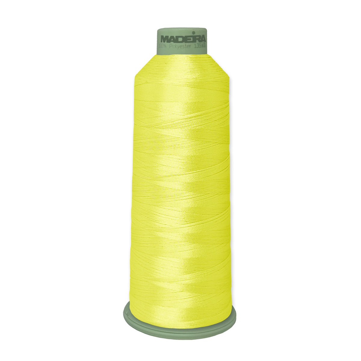 Madeira Polyneon 918-1541 Chartreuse #40 embroidery thread, 5,500-yard cone
