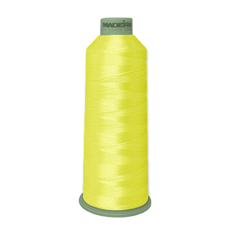 Madeira Polyneon 918-1541 Chartreuse #40 embroidery thread, 5,500-yard cone

