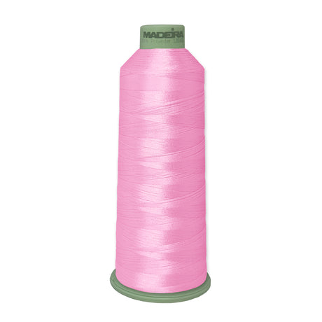 Madeira Polyneon 918-1548 Pink Plush #40 embroidery thread, 5,500-yard cone
