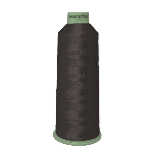 Madeira Polyneon 918-1558 French Roast #40 polyester embroidery thread 5,500 yard cone