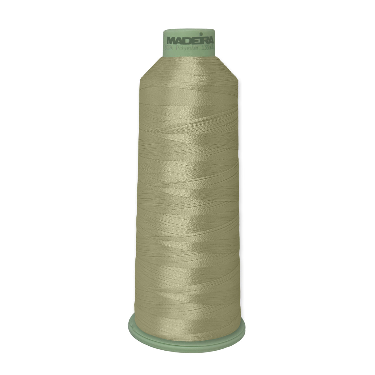 Madeira Polyneon 918-1568 Granite Green #40 embroidery thread, 5,500-yard cone
