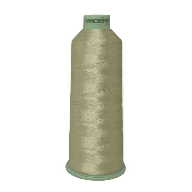 Madeira Polyneon 918-1568 Granite Green #40 embroidery thread, 5,500-yard cone
