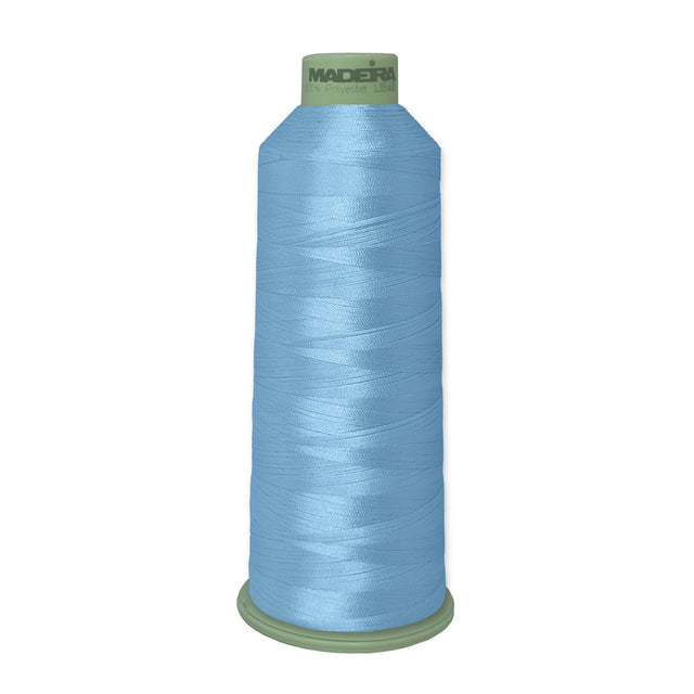Madeira Polyneon 918-1628 Worn Denim #40 embroidery thread, 5,500-yard cone
