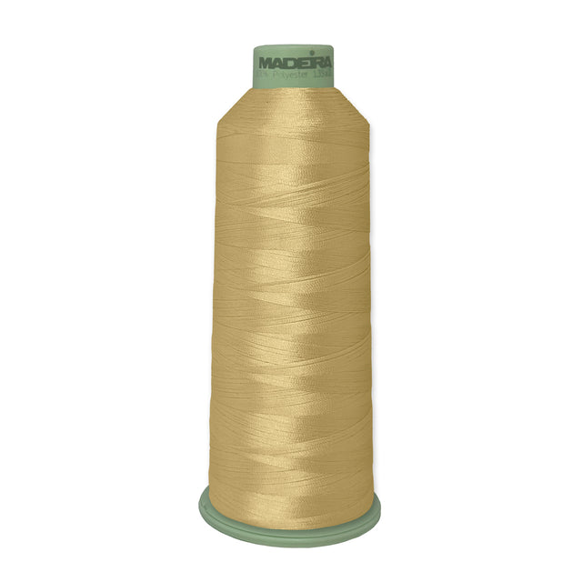 Madeira Polyneon 918-1684 Wheat #40 polyester embroidery thread, 5,500-yard cone