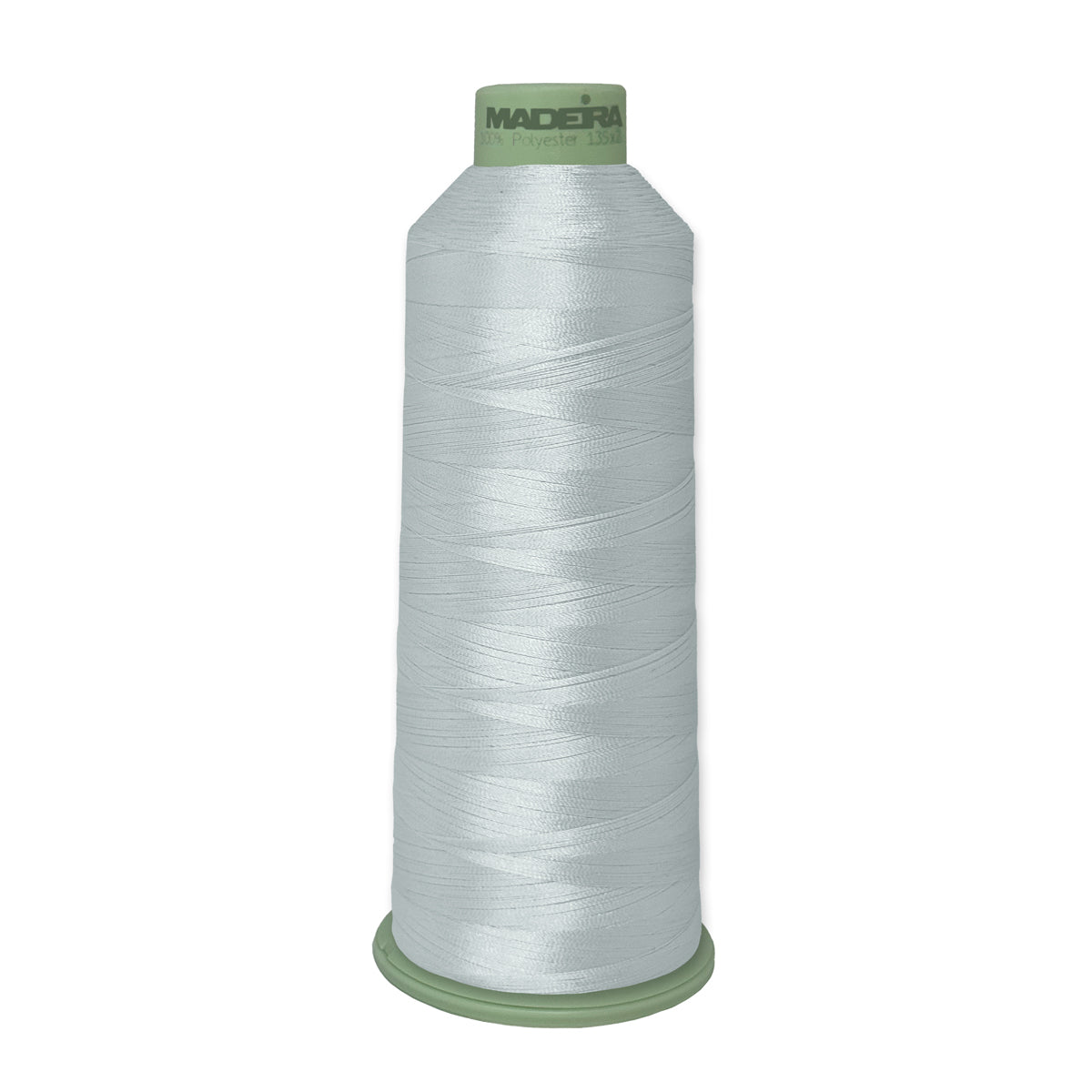 Madeira Polyneon 918-1687 Sterling Silver #40 polyester embroidery thread, 5,500-yard cone