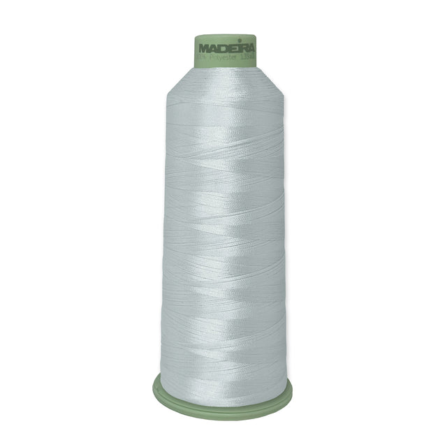 Madeira Polyneon 918-1687 Sterling Silver #40 polyester embroidery thread, 5,500-yard cone