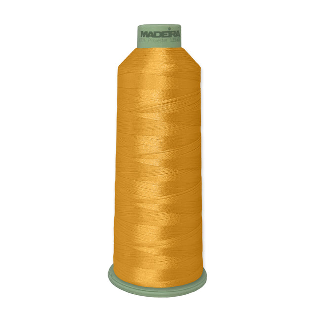 Madeira Embroidery Thread 918-1725  LIQUID GOLD-Polyneon-Embroidery thread for commercial machines |Embroidery Supplies
