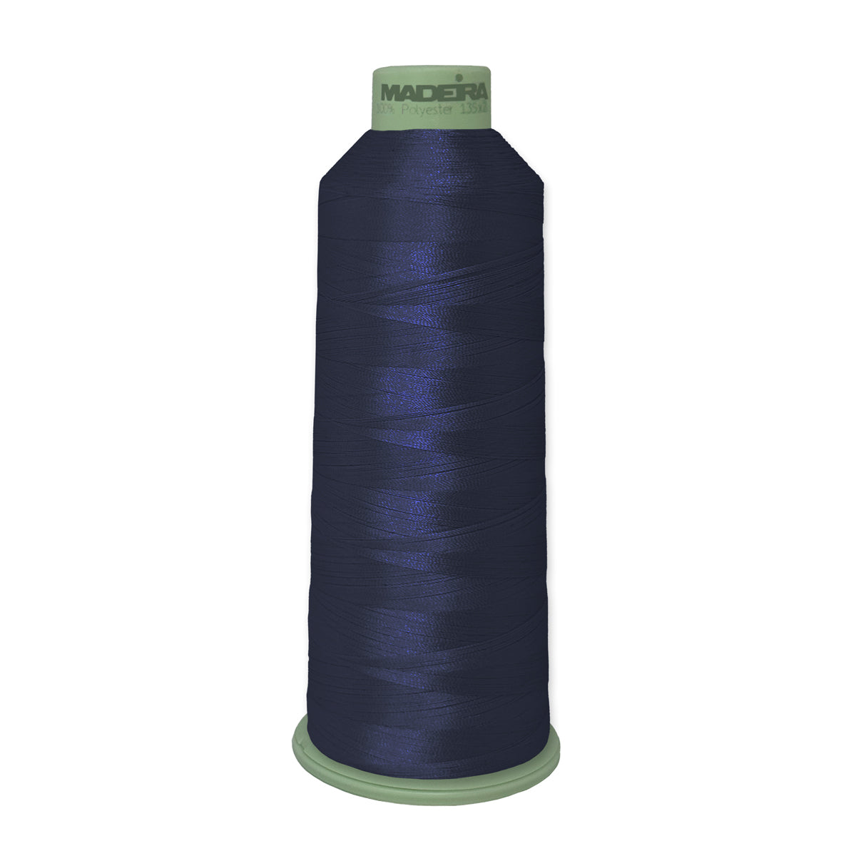 Madeira Embroidery Thread 918-1743  OXFORD BLUE-Polyneon-Embroidery thread for commercial machines |Embroidery Supplies
