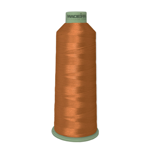 Madeira Polyneon 918-1773 Autumn Gold #40 embroidery thread 5500 yard cone