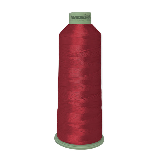 Madeira Polyneon 918-1781 Radish #40 polyester embroidery thread, 5,500-yard cone