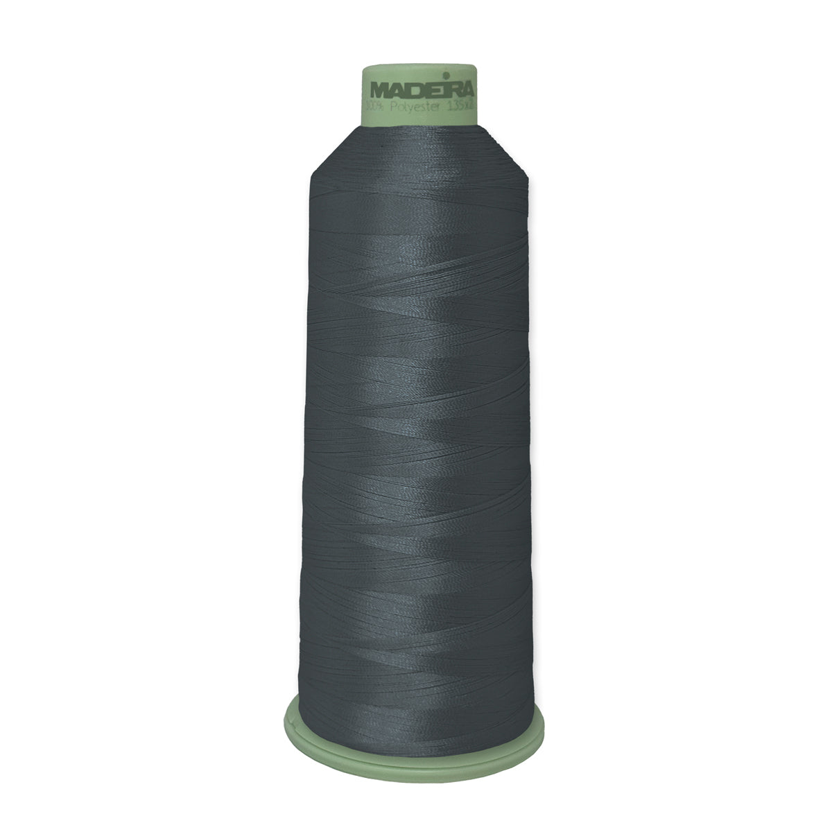 Madeira Polyneon 918-1841 Pewter #40 embroidery thread 5500 yard cone