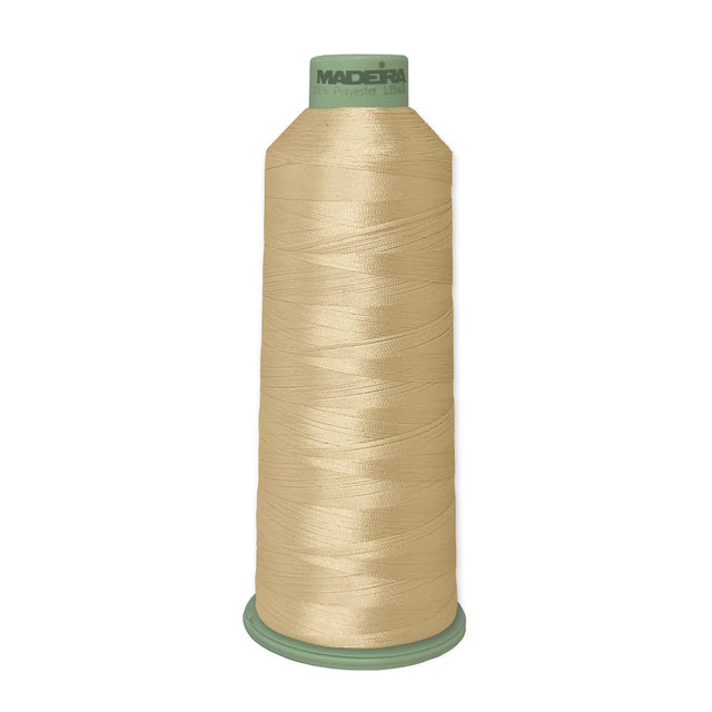 Madeira Polyneon 918-1884 Burly Wood #40 polyester embroidery thread, 5,500-yard cone