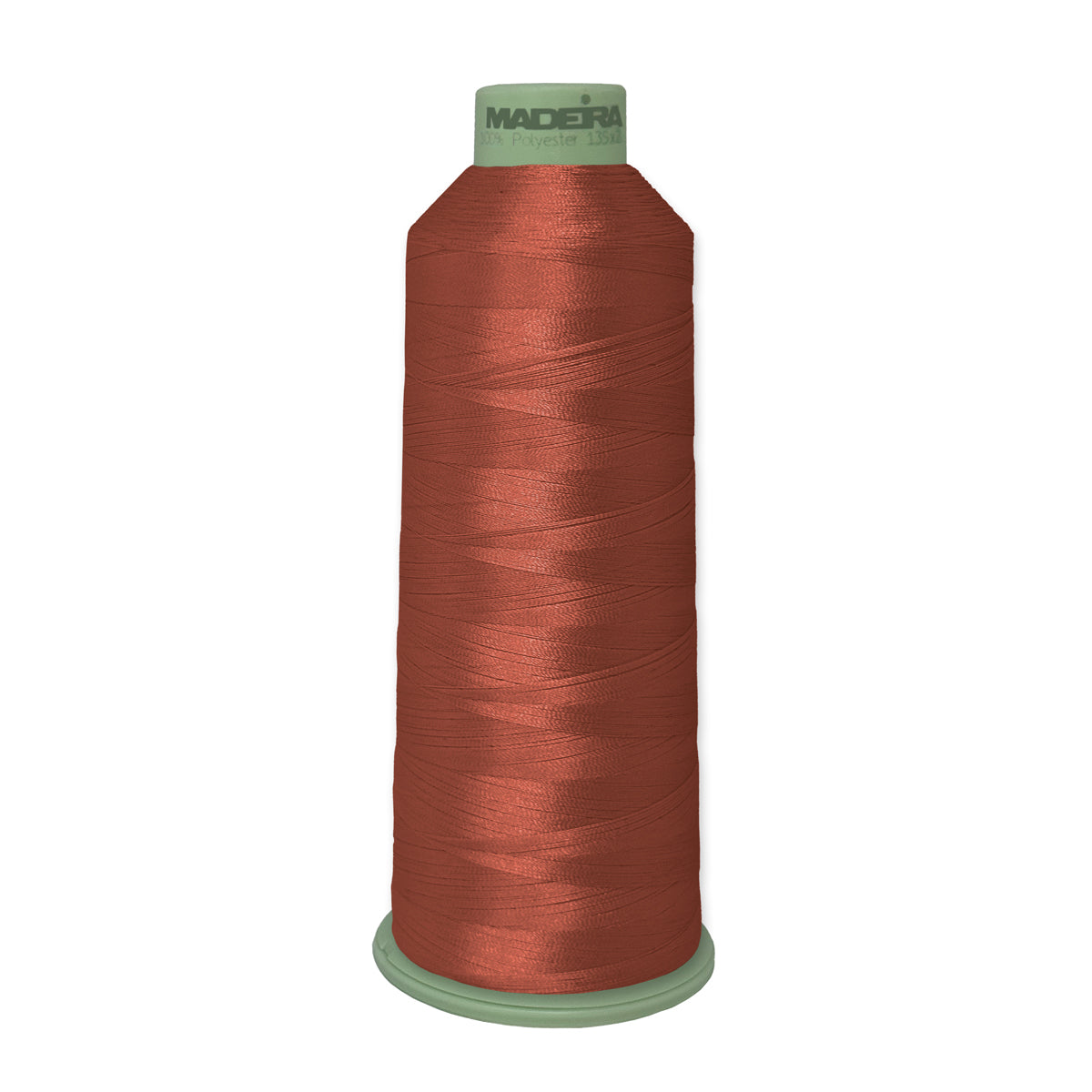 Madeira Polyneon 918-1898 Auburn #40 polyester embroidery thread, 5,500-yard cone