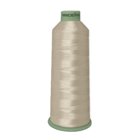 Madeira Polyneon 918-1938 Doe Skin #40 polyester embroidery thread, 5,500-yard cone