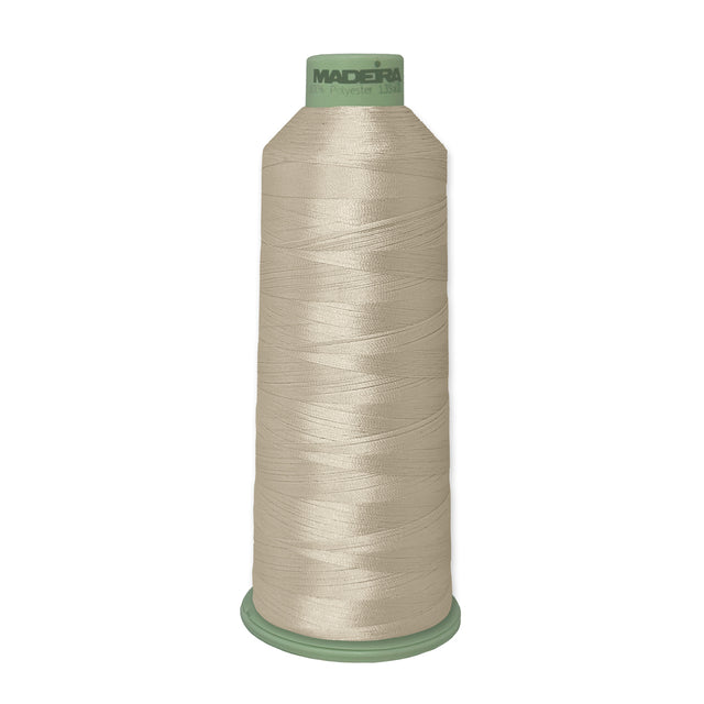 Madeira Polyneon 918-1938 Doe Skin #40 polyester embroidery thread, 5,500-yard cone