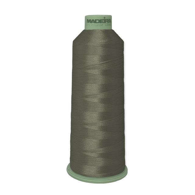 Madeira Polyneon 918-1969 Army Green #40 weight embroidery thread