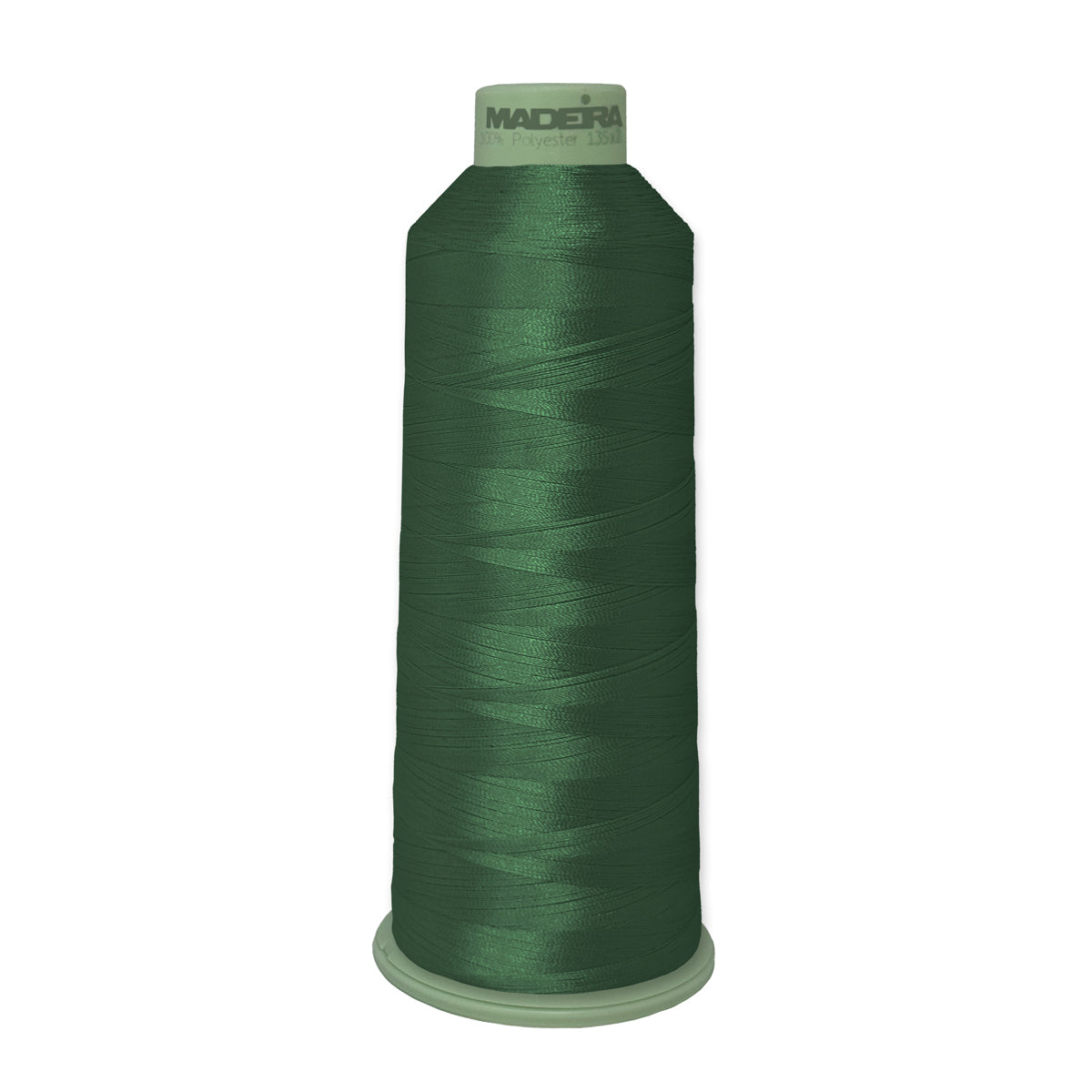 Madeira Polyneon 918-1970 Emerald Ink #40 polyester embroidery thread, 5,500-yard cone