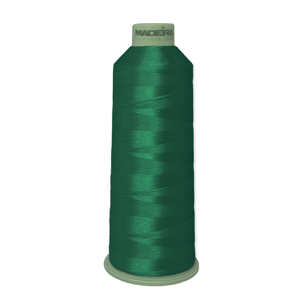 Madeira Polyneon 918-1979 Dark Amazon #40 polyester embroidery thread, 5,500-yard cone